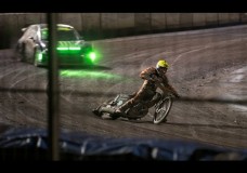Speedway meets RX – Woffinden and Doran.